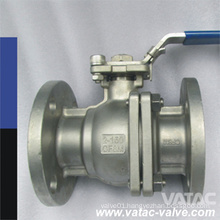 2 PCS Flange End Connection Stainless Steel Ball Valve (Q41F)